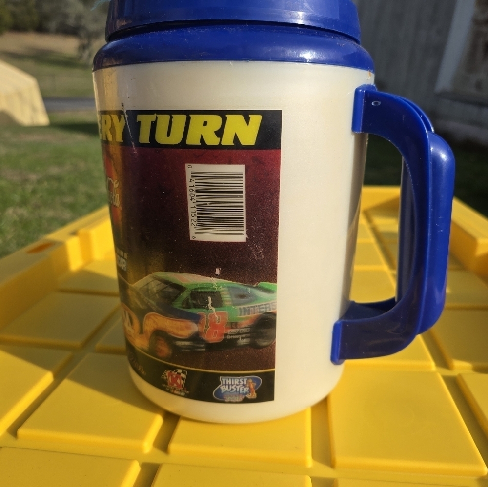 1999 Circle K 52oz Thirst Buster Coca Cola NASCAR Aladdin Super Insulated Mug BL - Picture 4 of 6
